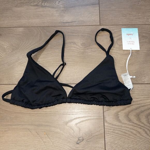 NWT Andie Black The Tropez Swimsuit Top Size XL - Picture 2 of 5